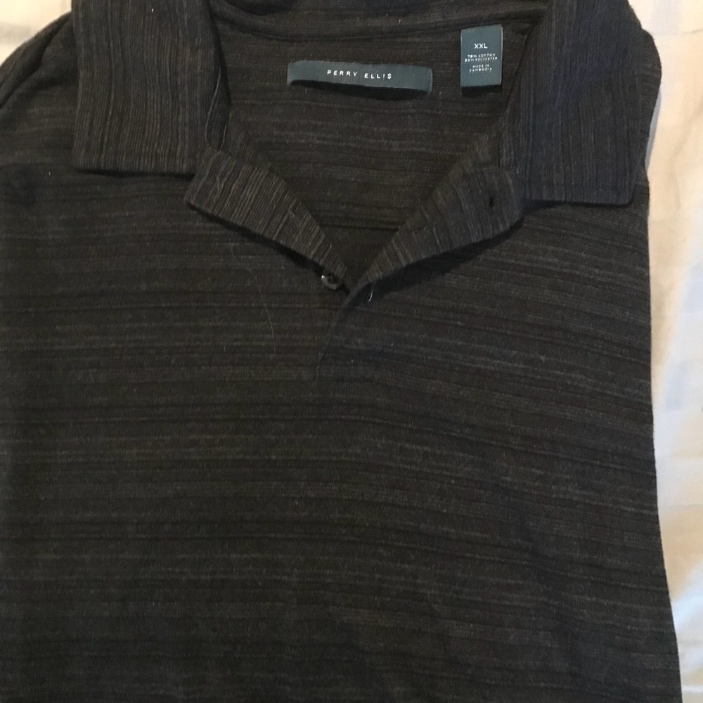 Black Perry Ellis Polo